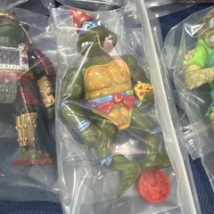Vtg Teenage Mutant Ninja Turtles Figures TMNT Lot X8 80s 90s Almost Complete