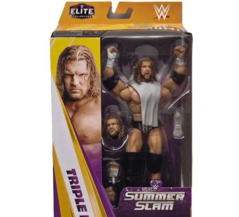 WWE Triple H action figures elite Suumef Slam Live event fugure