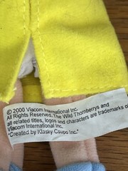 RARE Vintage 2000 Nickelodeon Wild Thornberrys Elisa 9” Plushy Y2K Cartoon.