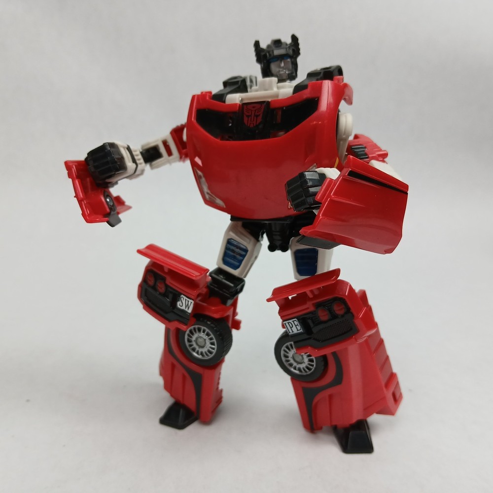 Transformers READ Sideswipe Figure Only Universe 2 Deluxe For Parts