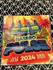 2024 SDCC San Diego Comic Con Hasbro Pulse Store Exclusive Swag Bag Tote 30 X 30