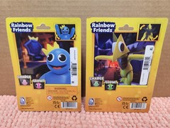Roblox Rainbow Friends Series 2 “Blue & Yellow” Action Figure Lot Of 2 NEW