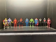 Avengers Superhero Action Figure Toy Set of 10 Superheroes