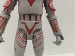 Diamond Select Toys Tron Series 1 Action Figure Sark Loose Cracked