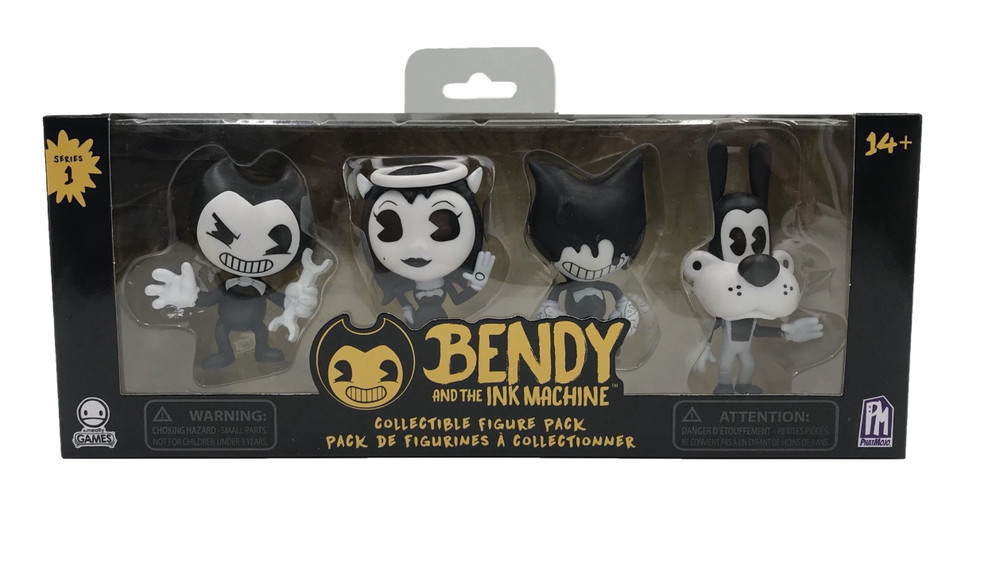 2017 Bendy and the Ink Machine Series 1 Collectible Vinyl Figure 4-Pack