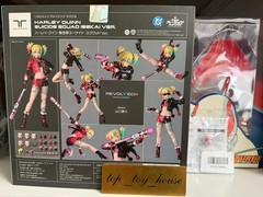 Kaiyodo Revoltech Amazing Yamaguchi Harley Quinn Suicide Squad ISEKAI Ver.&Bonus