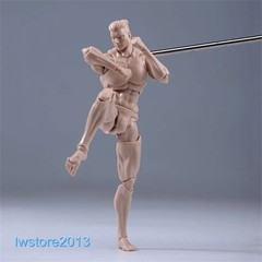 Romankey X COWL 1/12 Pale Skin Flexible Man 6″ Male Action Figure Head Body Toys
