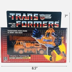 Transformers G1 Grapple Autobot Architect Action Figure Reissue Toys New in Box
