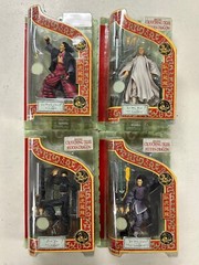 Crouching Tiger Hidden Dragon DELUXE Figures 2001 Art Asylum FULL SET of 4 MOC