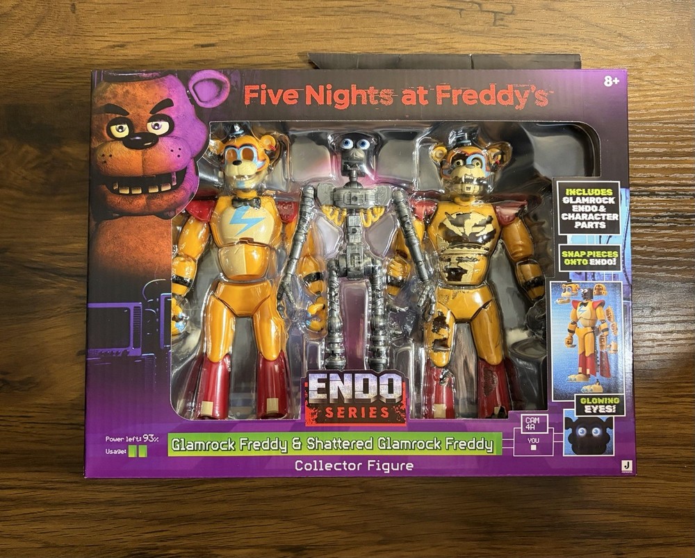 Jazwares Five Nights At Freddy’s Endo Series Glamrock Freddy 2 pack