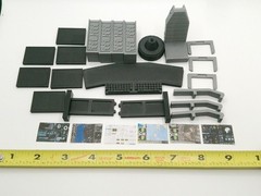 1:18 Scale Command Center Computer Diorama Set for 4″ Star Wars Figures