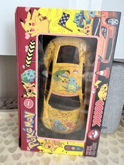 Pokémon Die Cast Metal Large Collector Car Pikachu Squirtle Bulbasaur