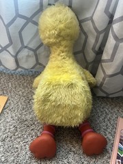RARE Big Bird TYCO Story Magic Talking Plush 20″ Sesame Street + Tapes & Books