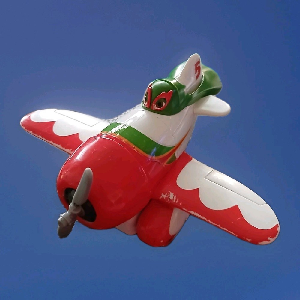 Disney Mattel El Chupacabra Pull Back Toy Plane