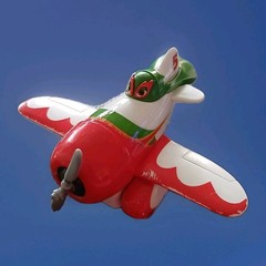 Disney Mattel El Chupacabra Pull Back Toy Plane