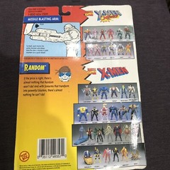 NEW X-MEN RANDOM MISSILE BLASTING ARM FIGURE +TRADING CARD 1994 TOYBIZ 49357 a44
