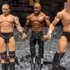Lot of 7 WWE Wrestling Action Figures Mixed Wrestlers 2012-2017 Used