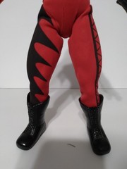 Vintage 1999 WWF WWE Jakks Federation Fighters KANE 12″ Action Figure *READ*