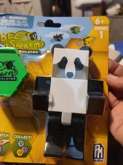Bee Swarm Simulator Panda Bear Figure & Mystery Honeycomb by Roblox New Sealed