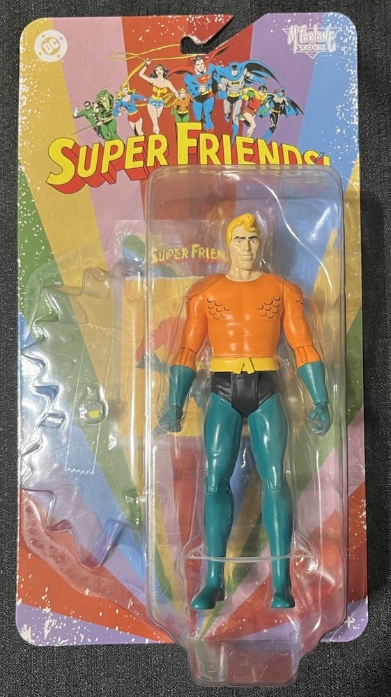NEW 2025 DC Retro Super Friends AQUAMAN 6″ McFarlane Toys Wave 3 / 14