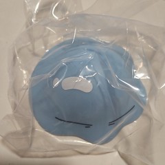 Bandai Let’s PUNI PUNY Rimuru Slime Squishy Figure Blue 5 cm (Melting)