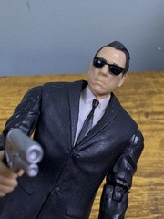 2012 Jakks Pacific Men In Black 3 Agent K Action Figure 4” Loose With Gun