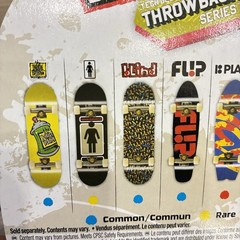 Tech Deck Skateboards: Throwback Series – Full Set of 8 (2 Rare/2 Ultra Rare) 🔥