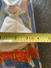 ANASTASIA BARTOK TALKING PLUSH BURGER KING 20TH CENTURY FOX 1997 NEW IN BAG