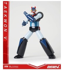 5PRO STUDIO Alloy Robot Taekwon V 17cm High Quality Mini Action Figure Korean