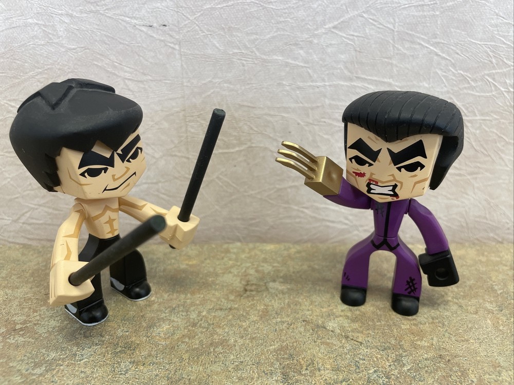 3” Bruce Lee Enter The Dragon & Shih Kien As Han Figure