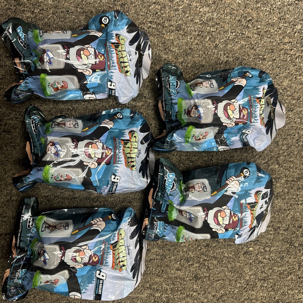 Gravity Falls Series 2 Domez UNOPENED LOT OF 5 DOMEZ Sealed UCC Bill Cipher ?