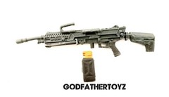 MARVEL LEGENDS MACHINE GUN ASSAULT RIFLE EFFECT BLASTER CUSTOM FODDER