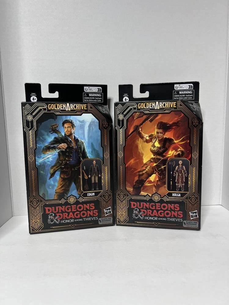 Dungeons & Dragons Honor Among Thieves Golden Archive 2 pack Edgin & Holga