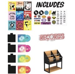 MGA Miniverse Real Music Record Shop With Exclusive Fender Guitar NEW ** In Hand