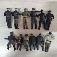 5-12pcs 21 Centry Toys WWII Army Infantry Pilot Officer 1/32 Ultimate Soldier