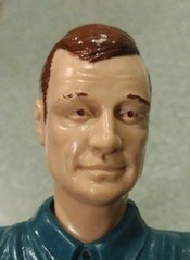 1960’s Marx Johnny West Mike Hazard Figure Nice Cond