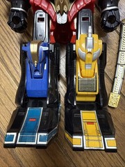 1994 Mighty Morphin Power Rangers Deluxe Thunder Megazord Incomplete