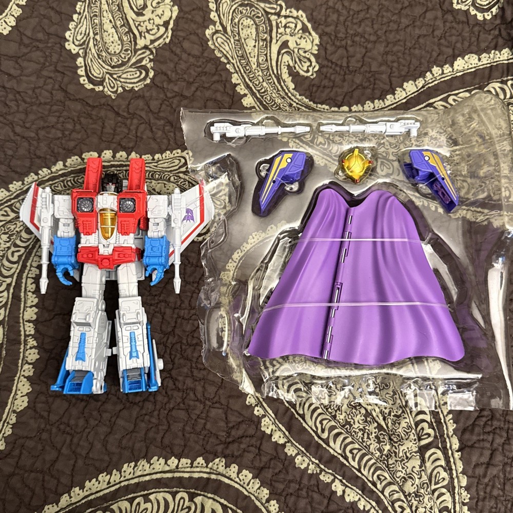 Transformers Dramatic Capture Series Takara Tomy Starscream Triple Takeover