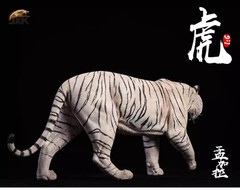 JxK 1/6 Bengal Tiger White Tiger Figure Animal Model Collect Toy Statue