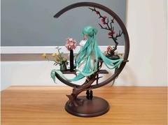 Hatsune Miku Cheongsam Hand Made PVC Collectible Anime Action Figure Statue