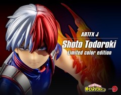 Kotobukiya ARTFX J Shoto Todoroki 1/8 Scale Figure MHA Bonus Face Plate