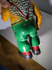 Salamander Gnome Hedgehog Advertising Shoes Lurchi 9-12” Figure Toy Doll Vintage