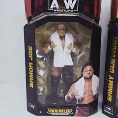 AEW Hangman Adam Page Sammy Guevara Samoa Joe Unrivaled Collection Wrestling Lot