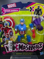 Marvel Captain America Mix+Mash Action Figure By Hasbro 6-Piece Set Ages 4+