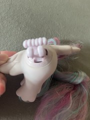 Vintage My Little Pony 1987 Hasbro Fairy Tinsel Tails Bird BluebellsNo Perch MLP