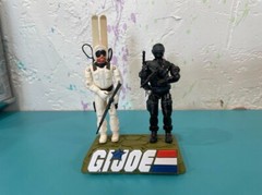 VINTAGE GI JOE Stand Action figure stand. Up to 3 per stand. Retro Cobra Display