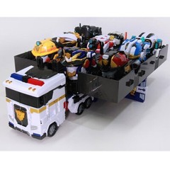 MINIFORCE Super Cops Power Police Ranger TRANS HEAD Transformer Robot Figure Toy