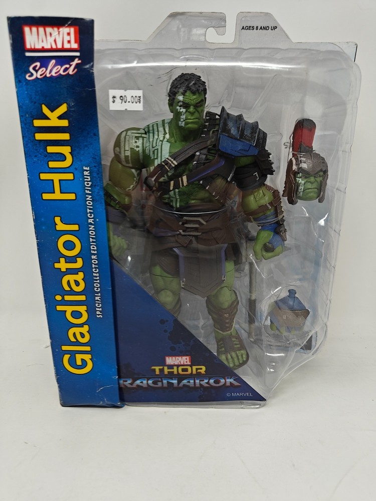 Marvel Select Thor Ragnarok GLADIATOR HULK 7″ Figure Set Diamond Select – NEW