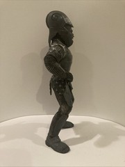 Hasbro Planet Of The Apes ATTAR Action Figure 7.5 Inch Black Silver Armor Helmet