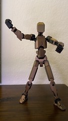 GIANT Dummy 13 COPPER BROWN Posable Action Figure Articulated Mannequin – 41 cm